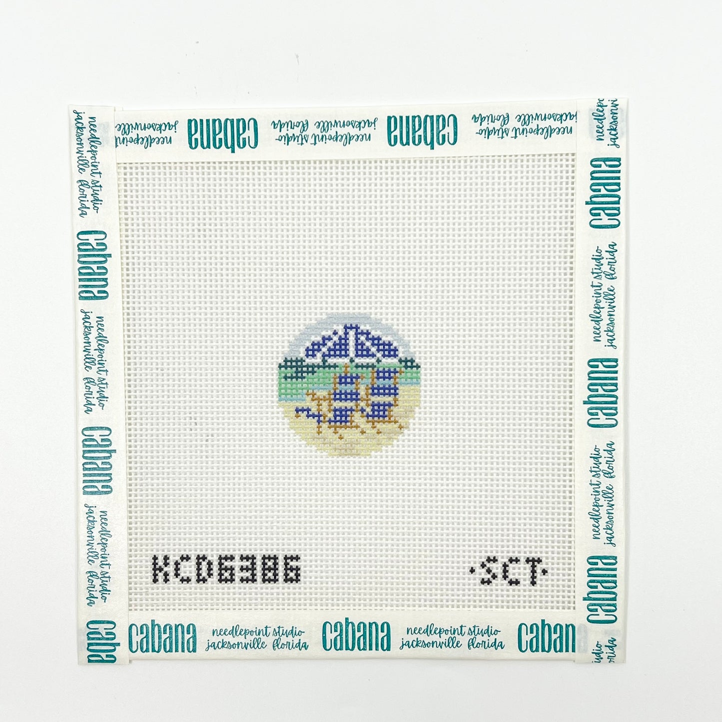 Beach Chairs Key Fob Insert