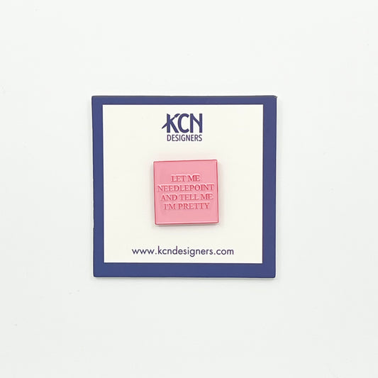 Let Me Needlepoint Needle Minder