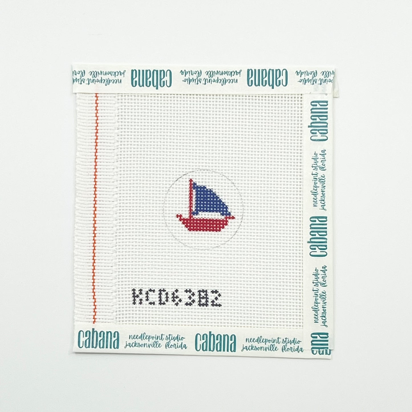 Sailboat Key Fob Insert