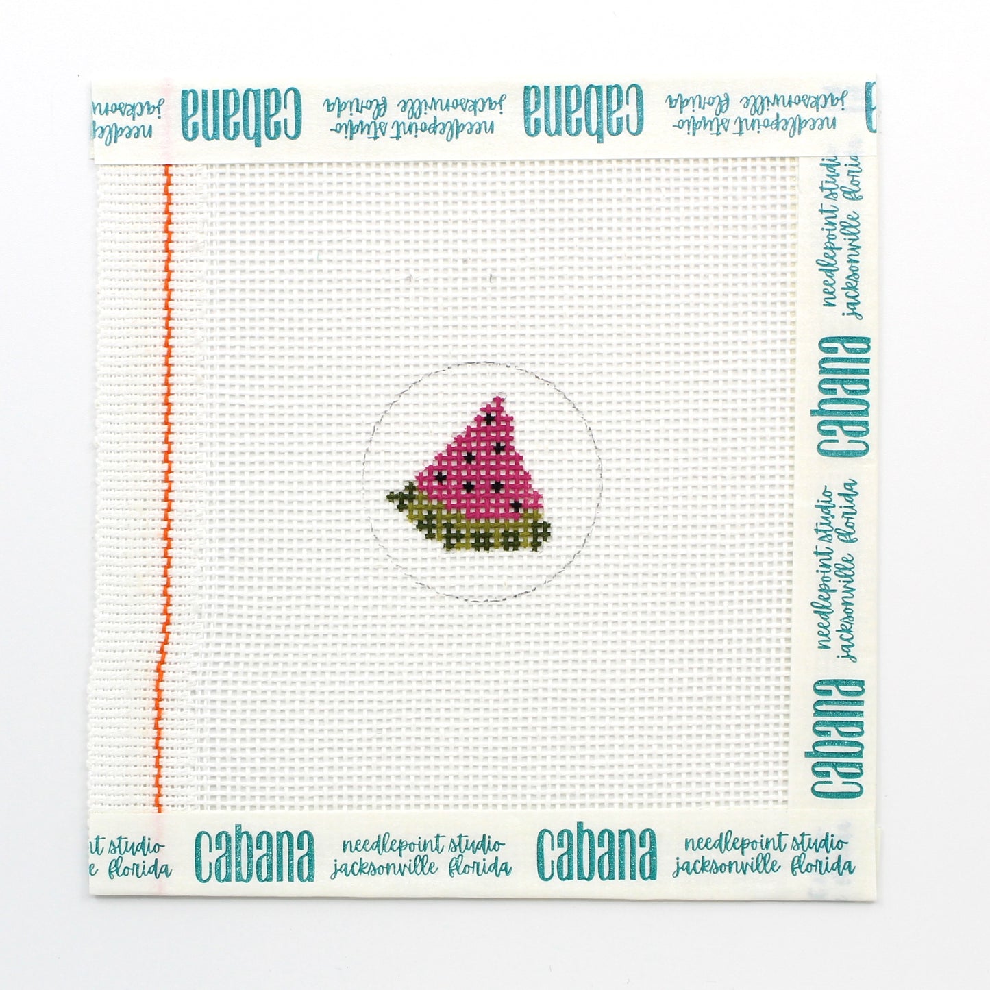 Watermelon Key Fob Insert