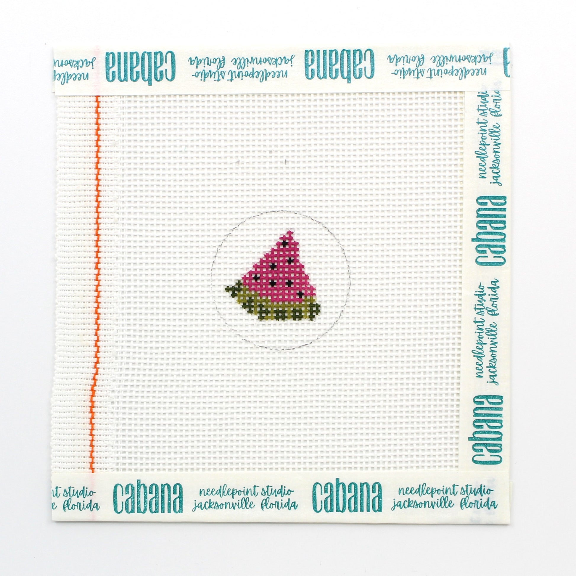Watermelon Key Fob Insert