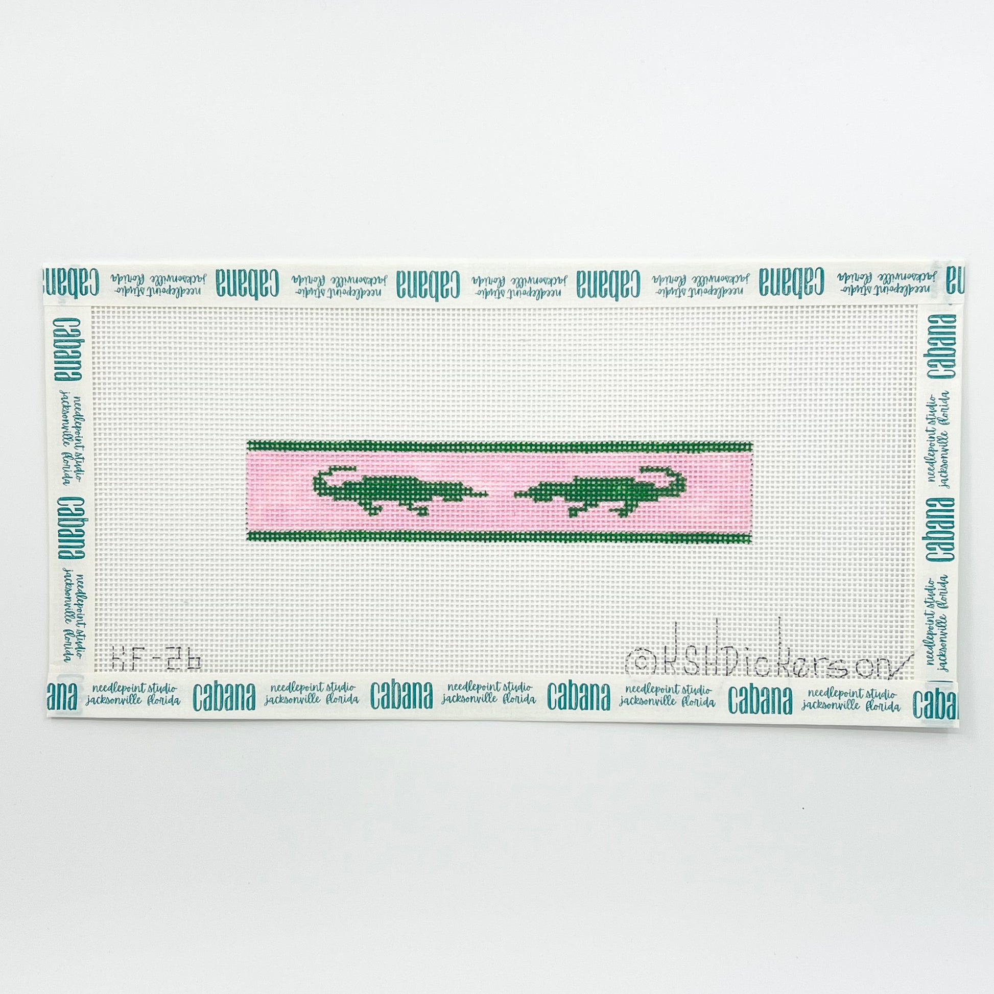 Preppy Gators Key Fob