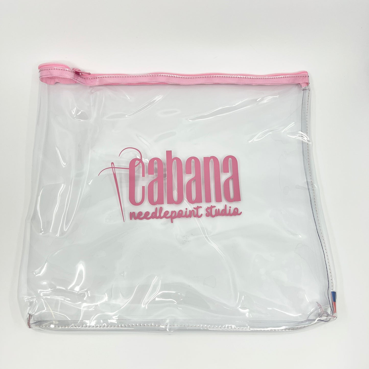 Cabana Logo Vinyl Project Bags 13" x 13"