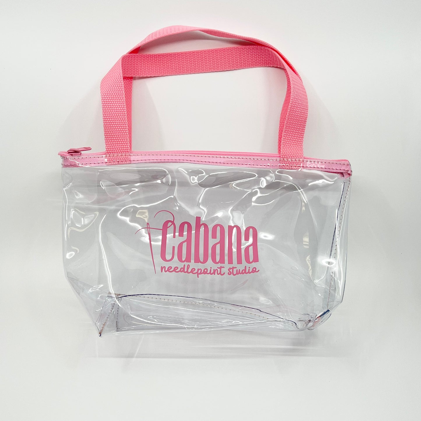 Cabana Logo Vinyl Project Bags 12" x 7" with Strap