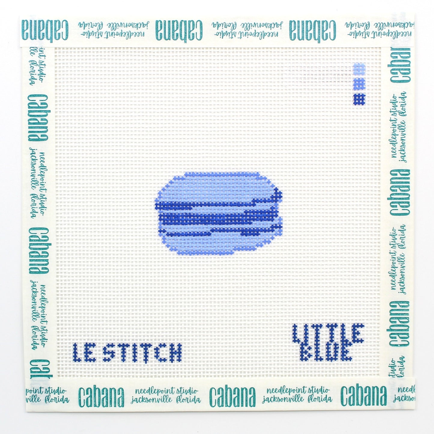 Blue Macaron