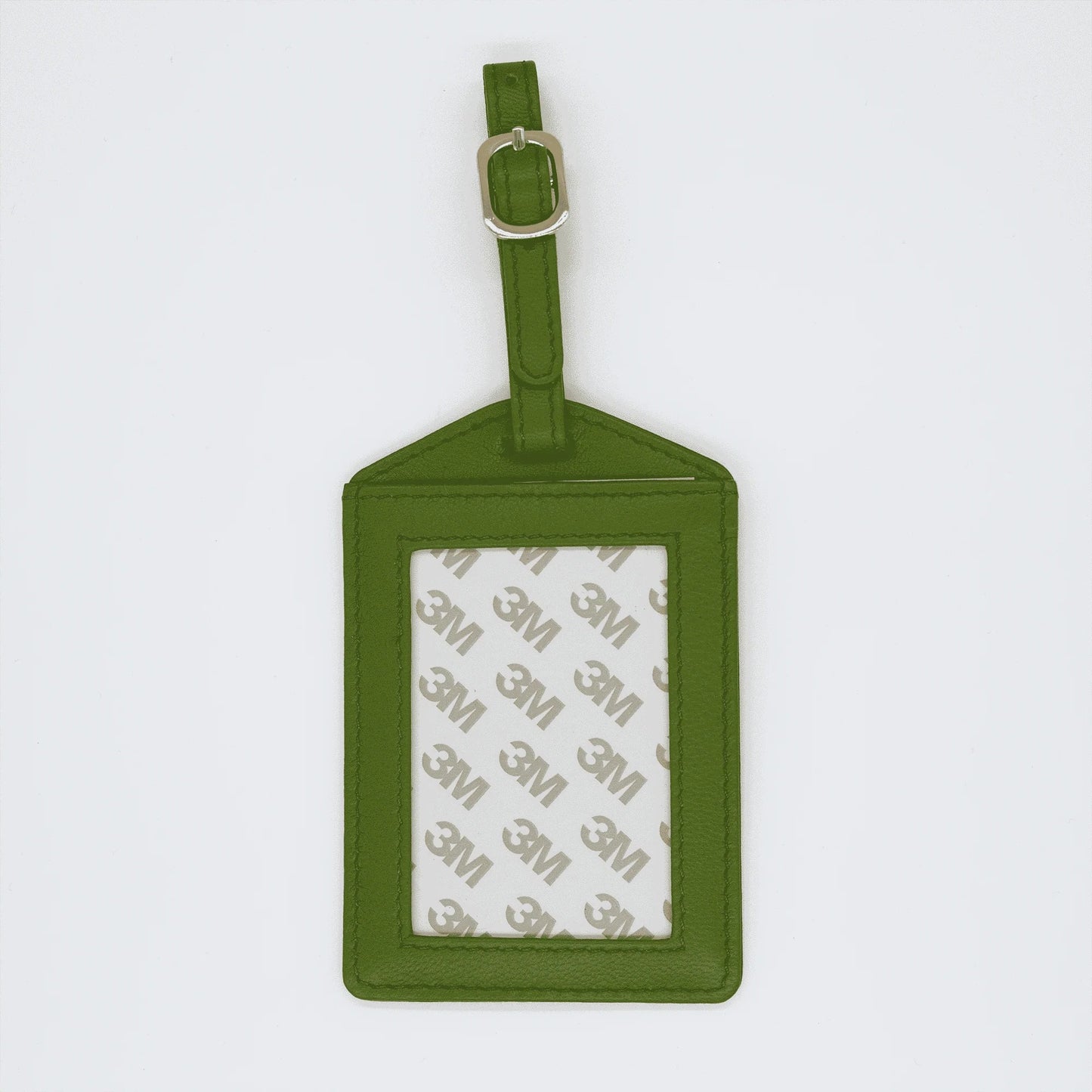 Self Finishing Leather Luggage Tag