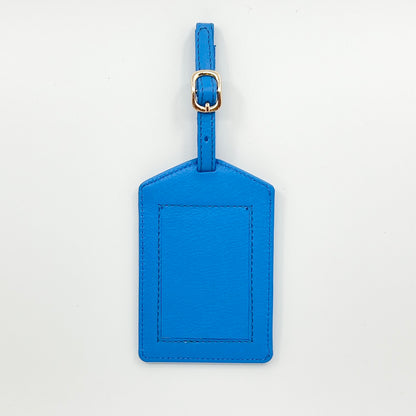 Self Finishing Leather Luggage Tag Swell