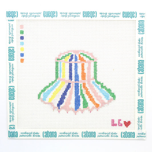 Straw Hat - Rainbow