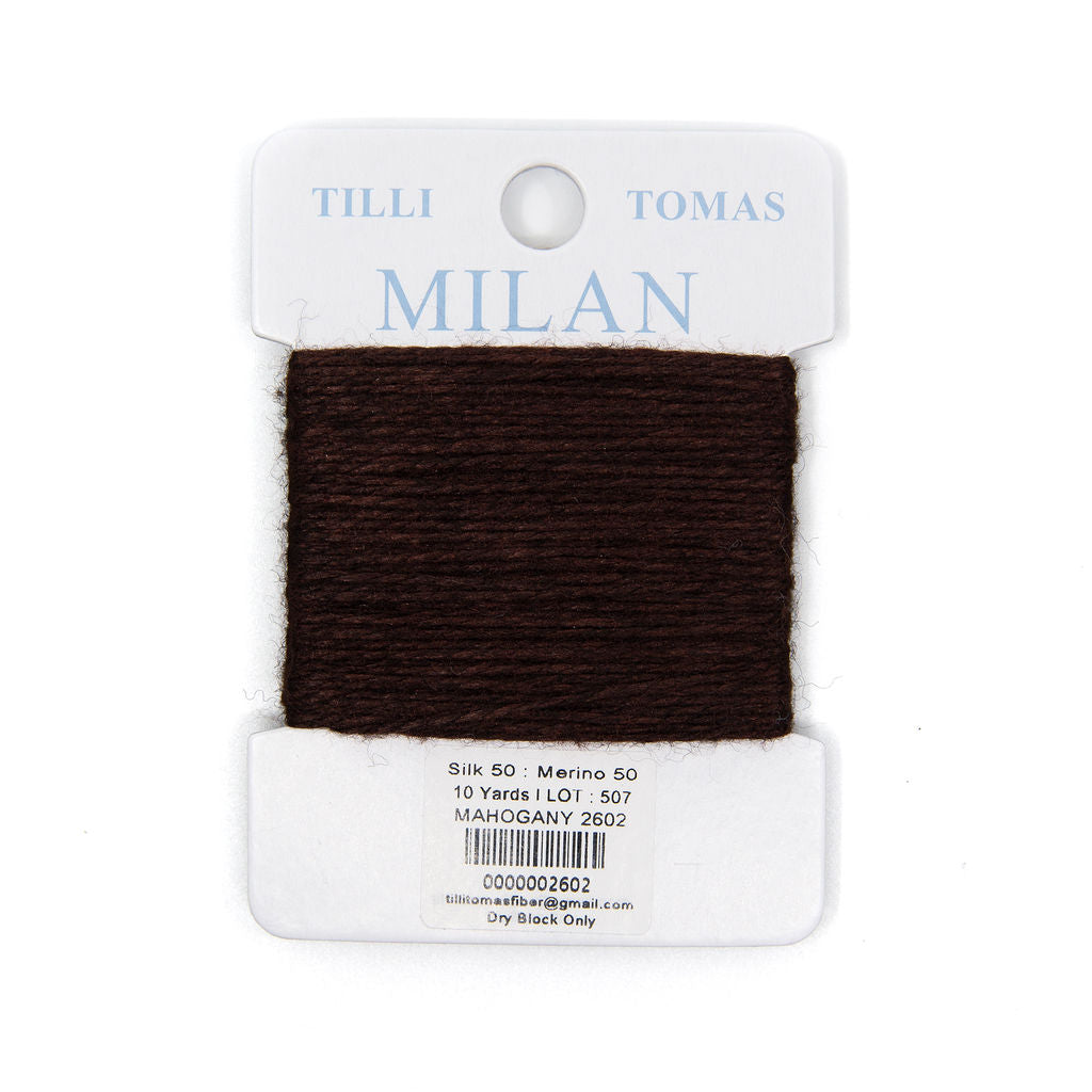 Milan Card 2602 Mahogany