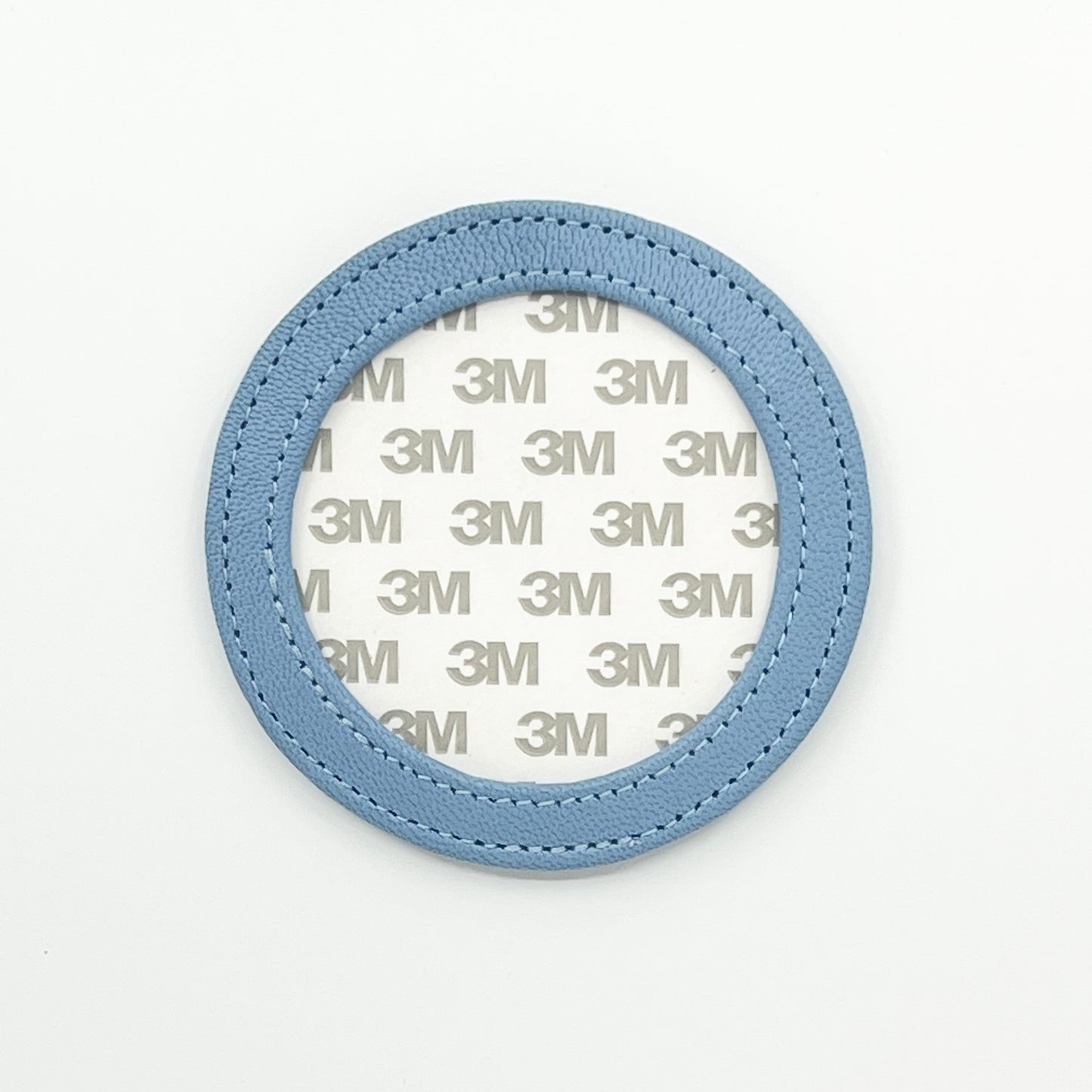 Self Finishing Leather Magnet Light Blue