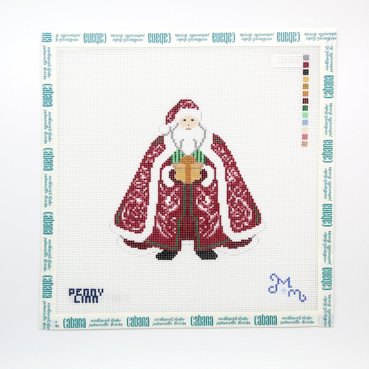 Chinoiserie Santa - Red