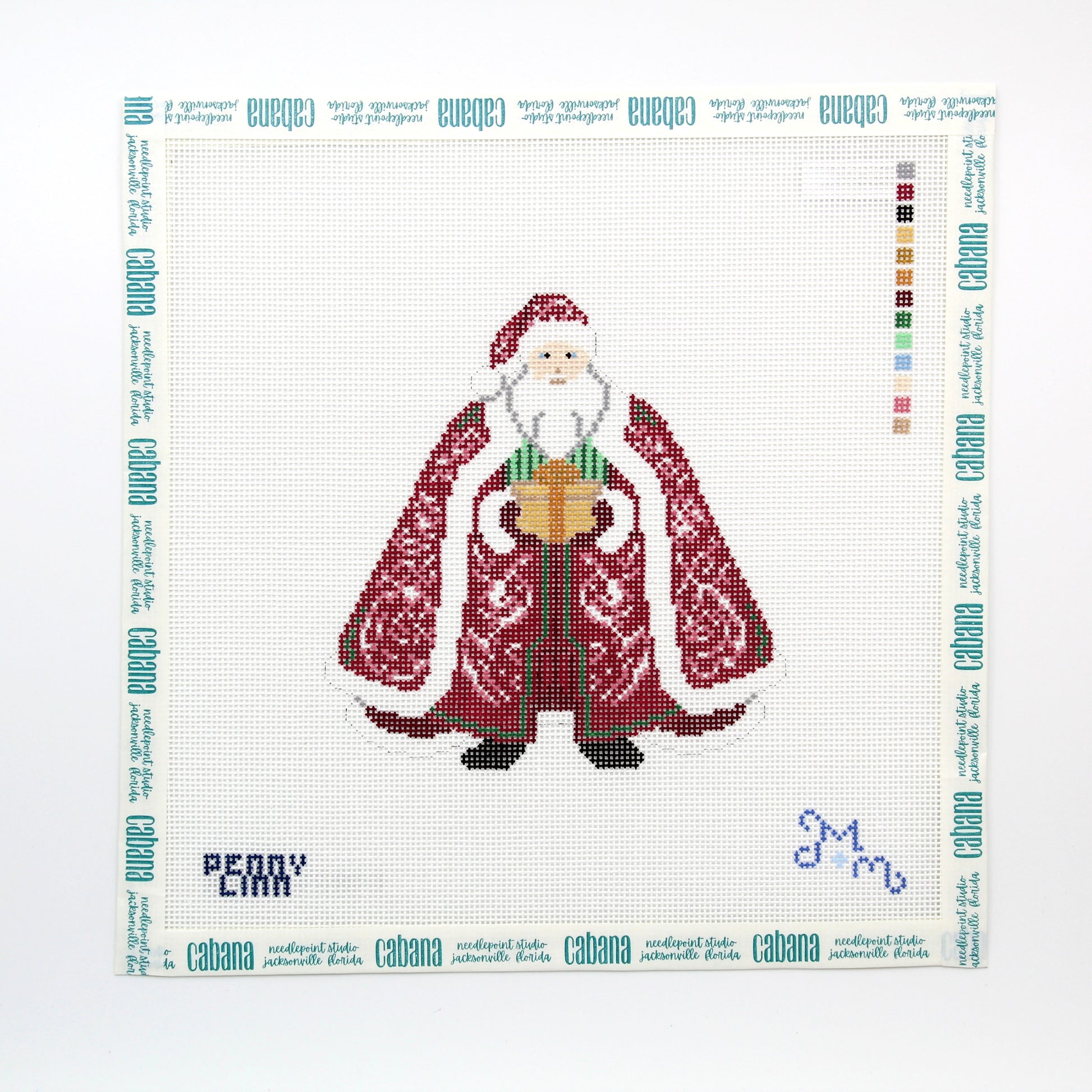 Chinoiserie Santa - Red
