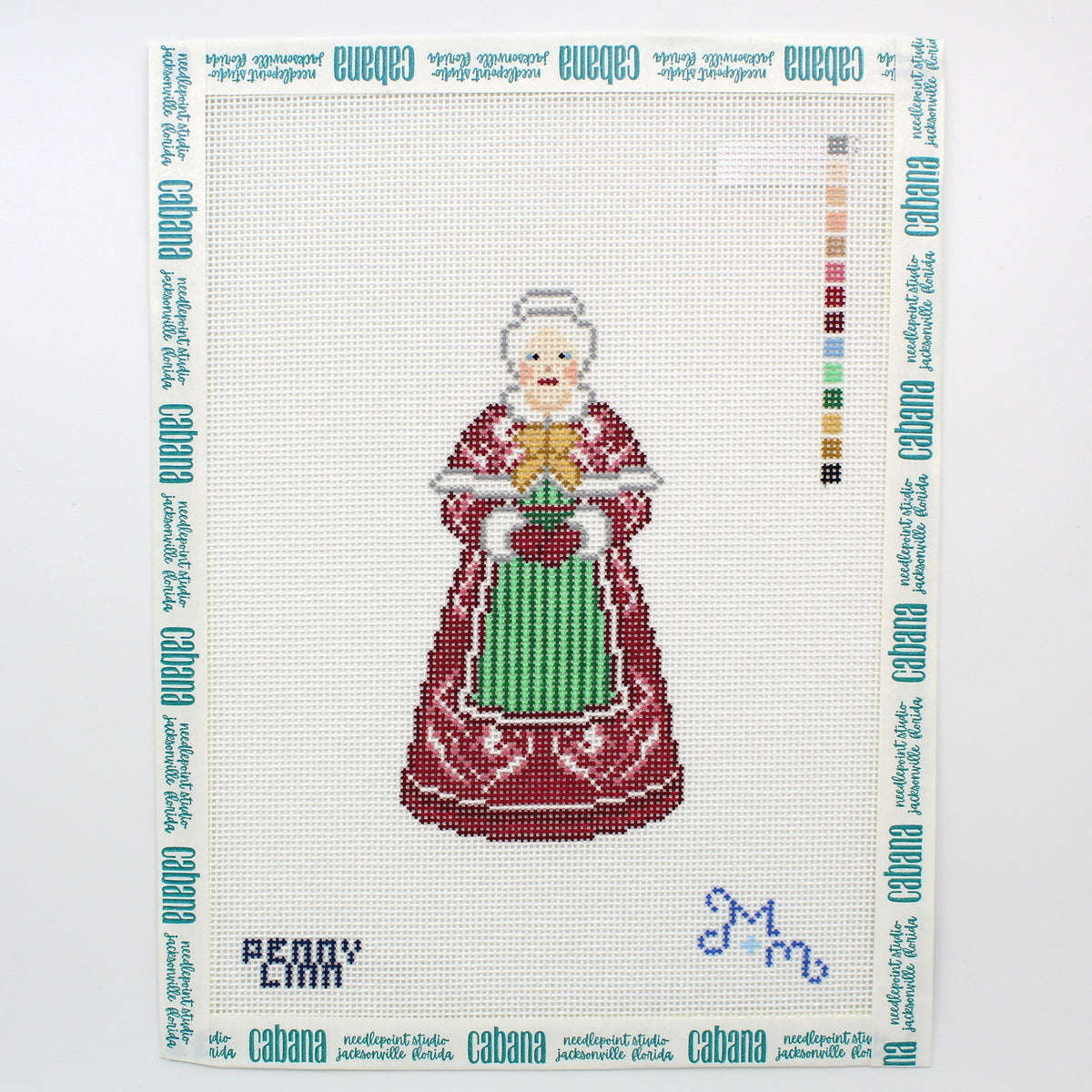Chinoiserie Mrs. Clause - Red