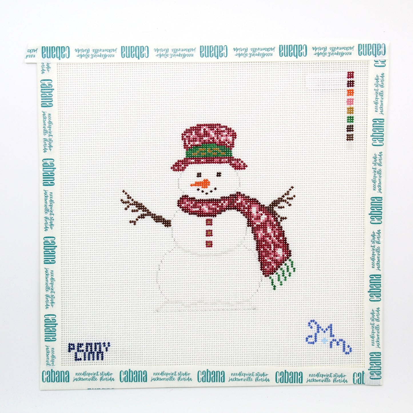 Chinoiserie Snowman - Red