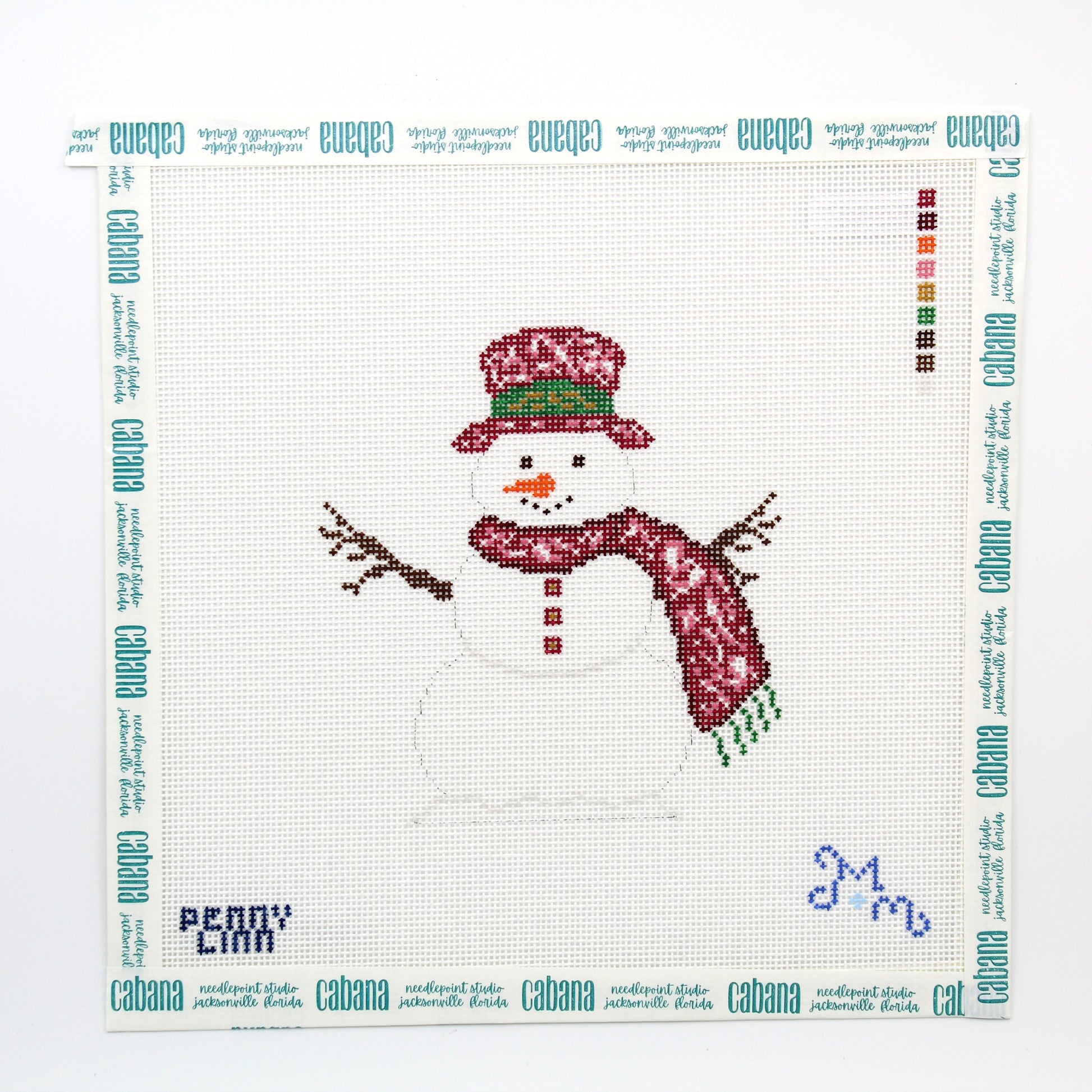 Chinoiserie Snowman - Red