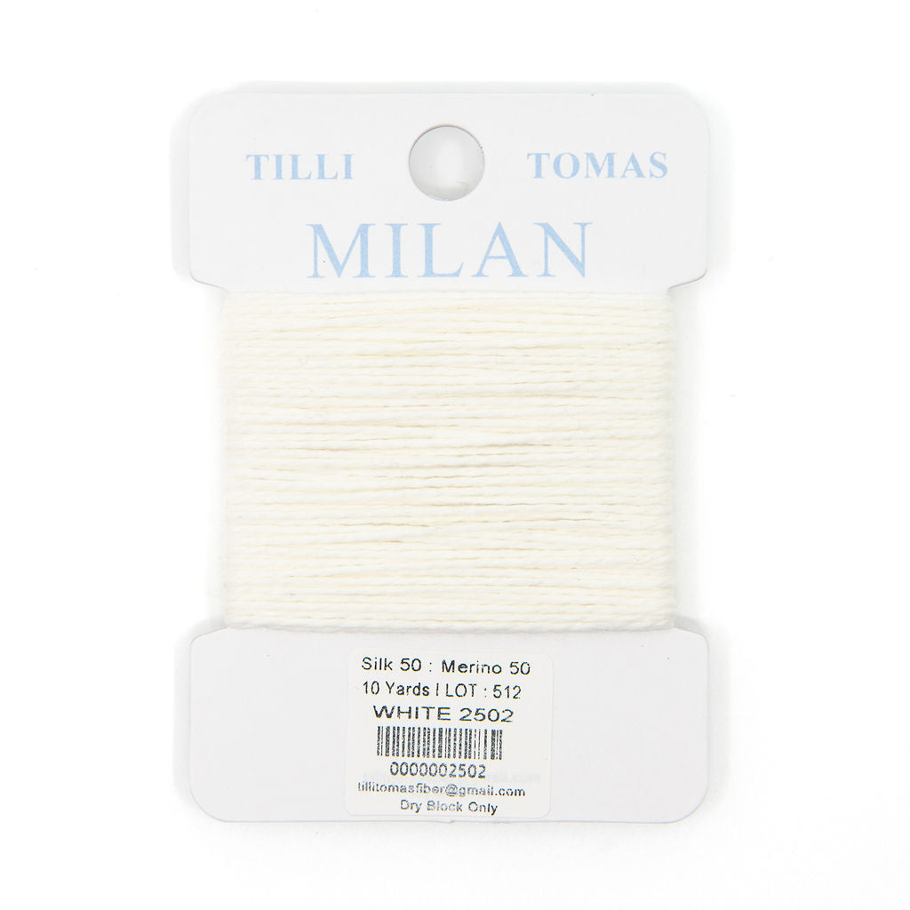 Milan Card 2502 White