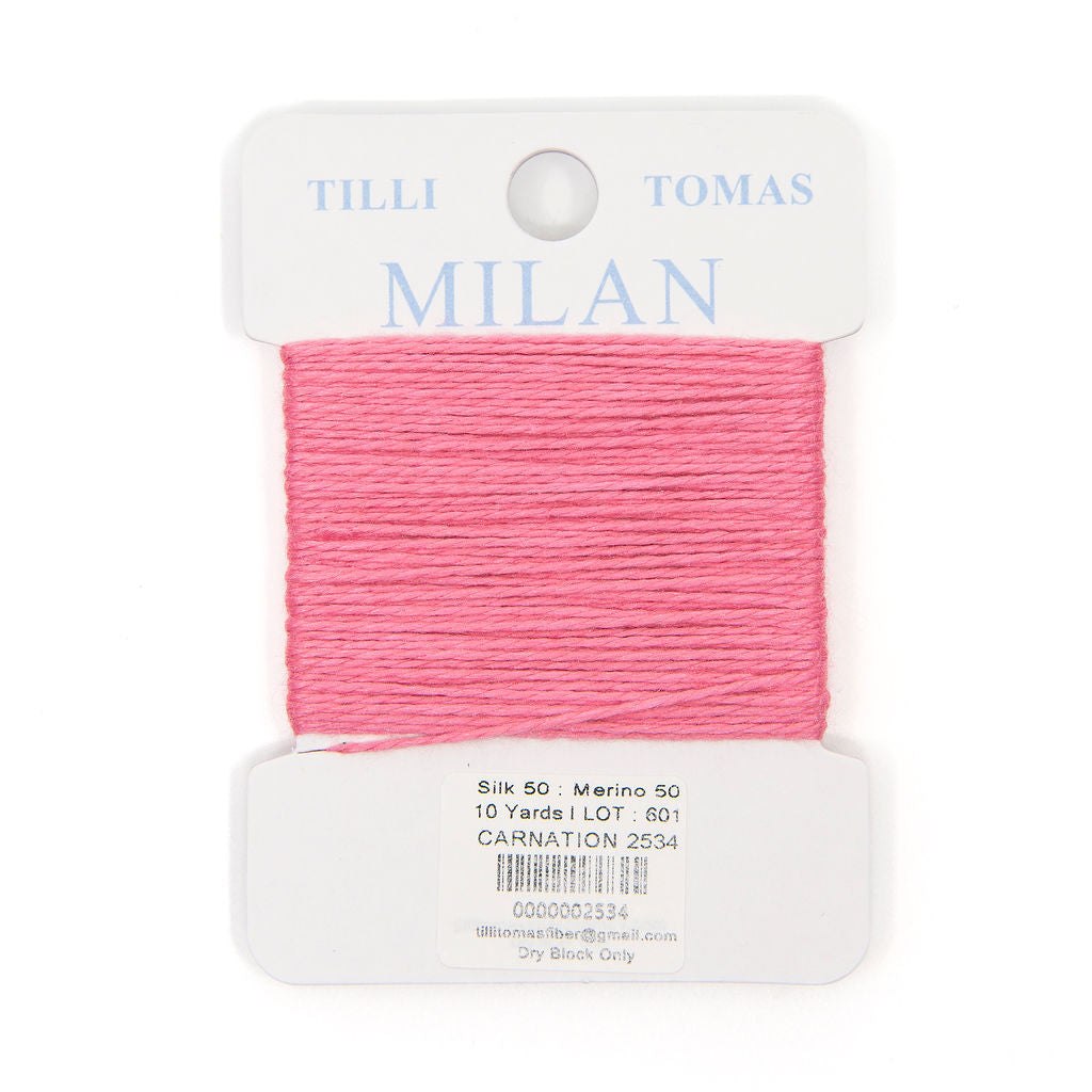 Milan Card 2534 Carnation