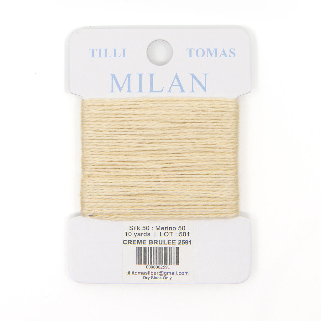 Milan Card 2591 Creme Brulee