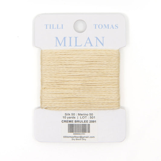Milan Card 2591 Creme Brulee