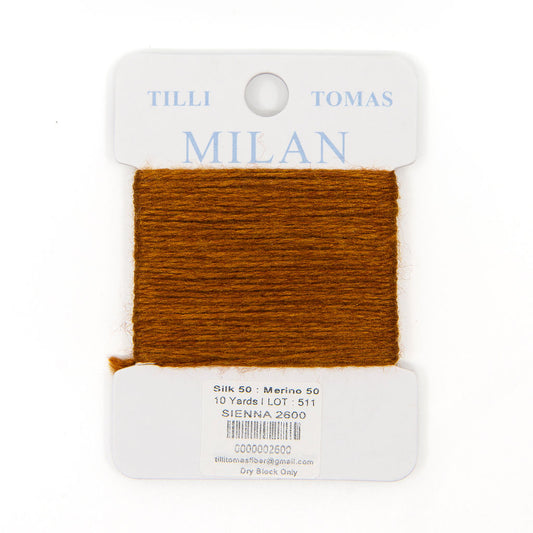 Milan Card 2600 Sienna