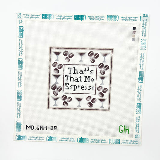 That's That Me Espresso Coaster