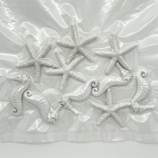 Starfish & Seahorse Tic Tac Toe Pieces