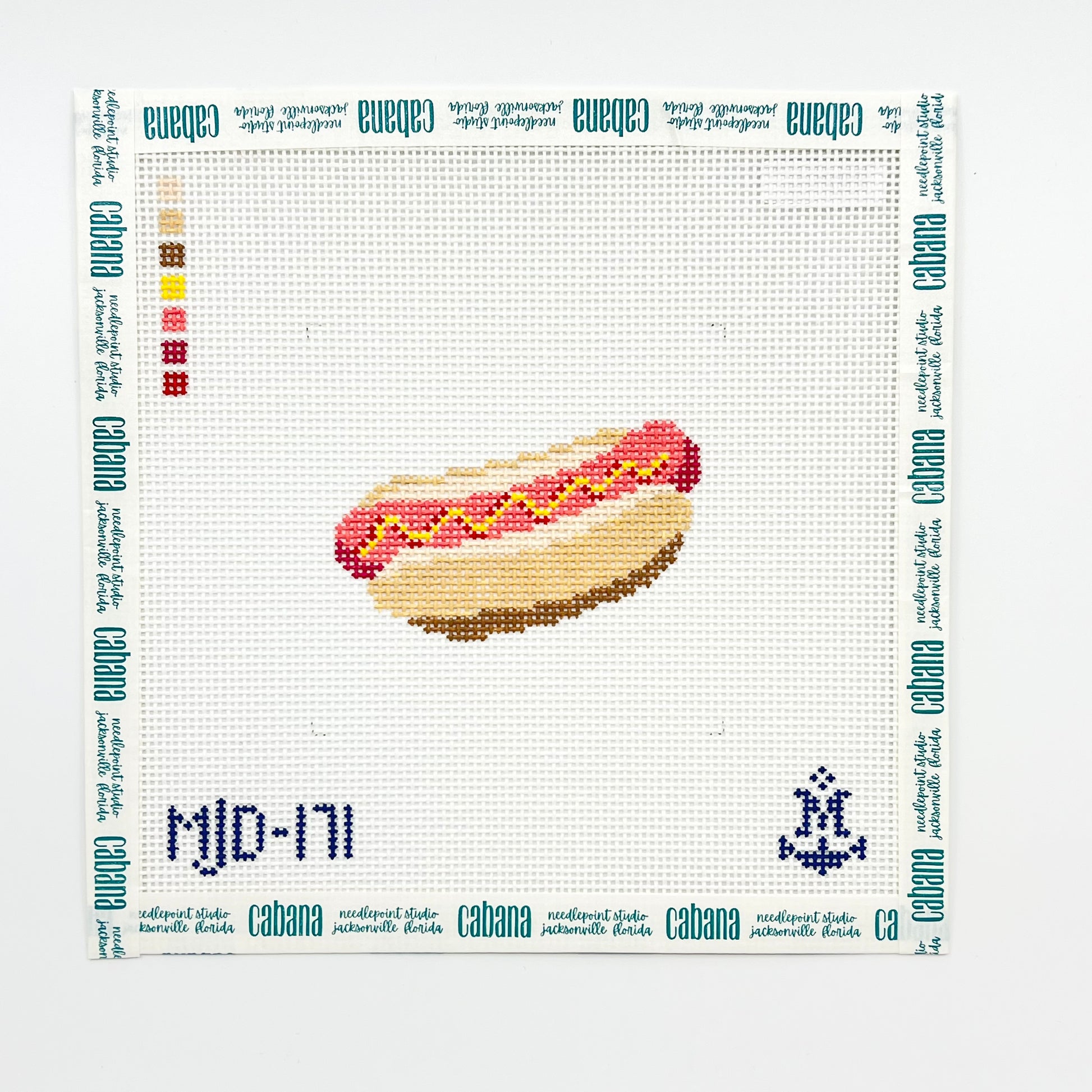 American Flag Hot Dog