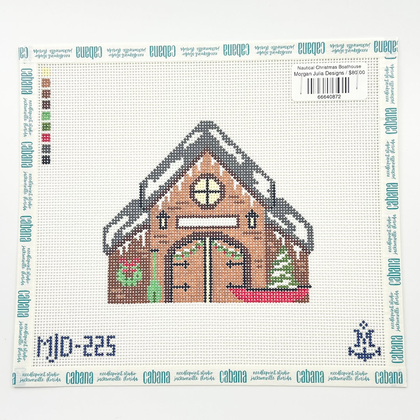 Nautical Christmas Boathouse