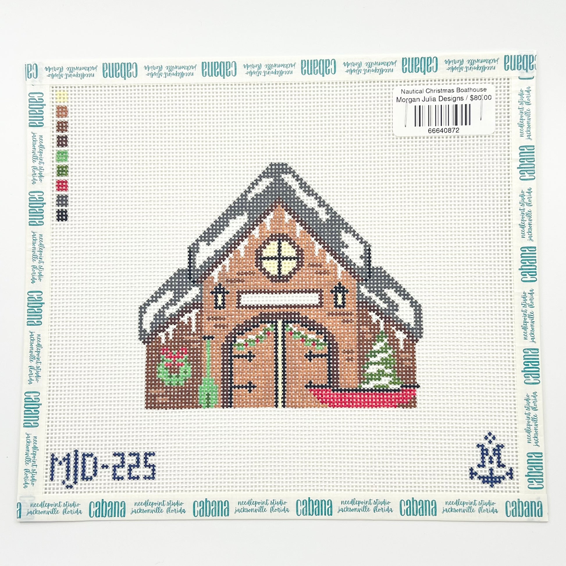 Nautical Christmas Boathouse