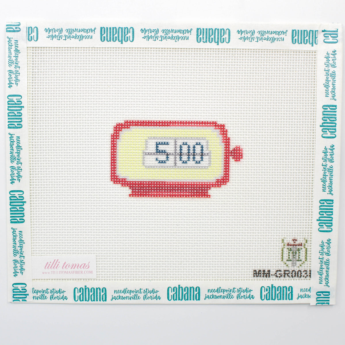 Mid Mod Alarm Clock Red