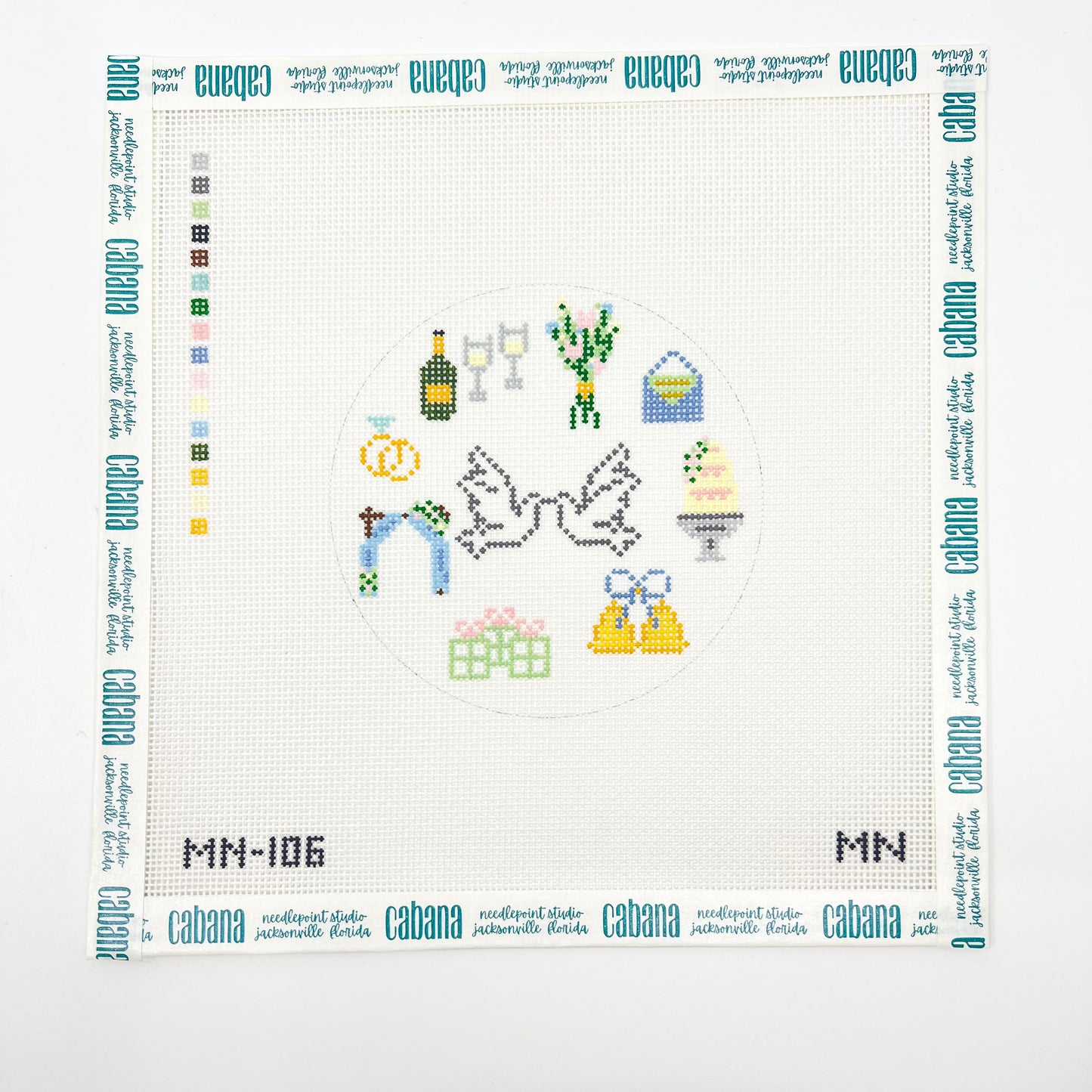 Kissing Doves & Wedding Motifs