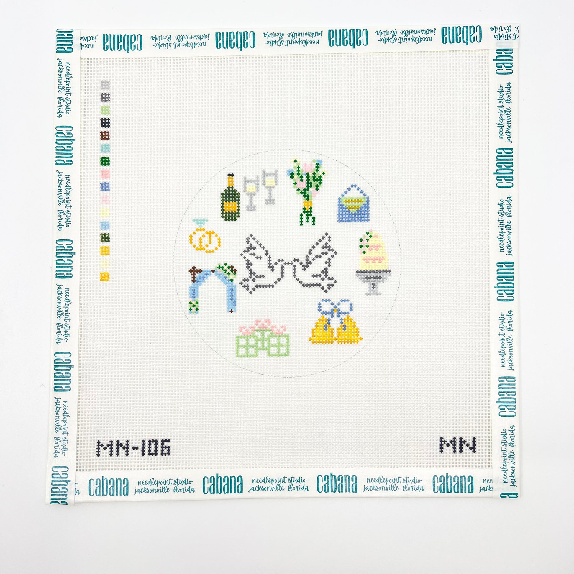 Kissing Doves & Wedding Motifs