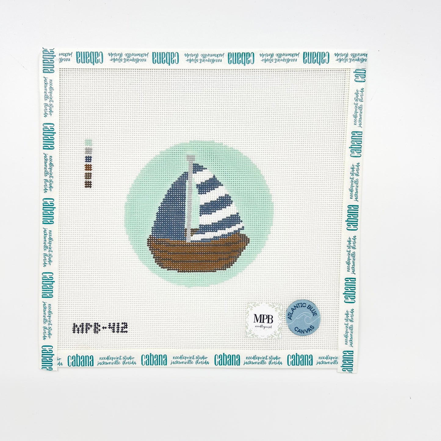 Antique Little Boat Round