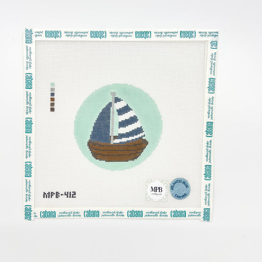 Antique Little Boat Round