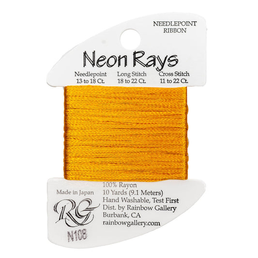 Neon Rays N108 Yellow Orange