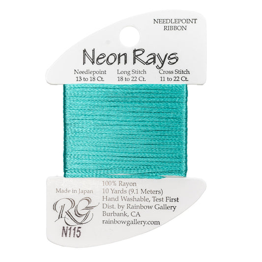 Neon Rays N115 Seafoam