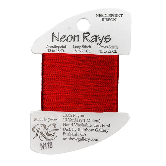 Neon Rays N118 Christmas Red