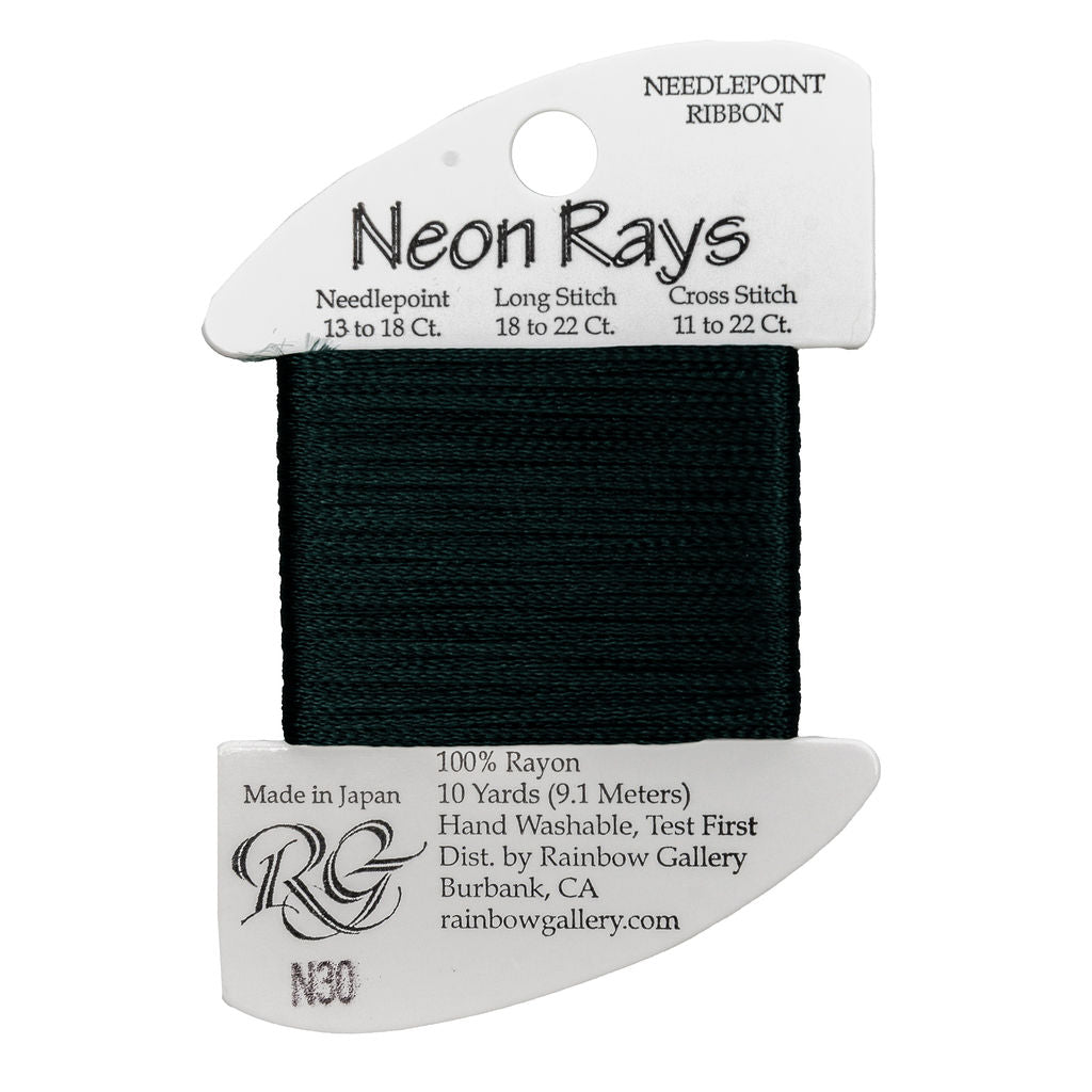 Neon Rays N30 Dark Forest Green