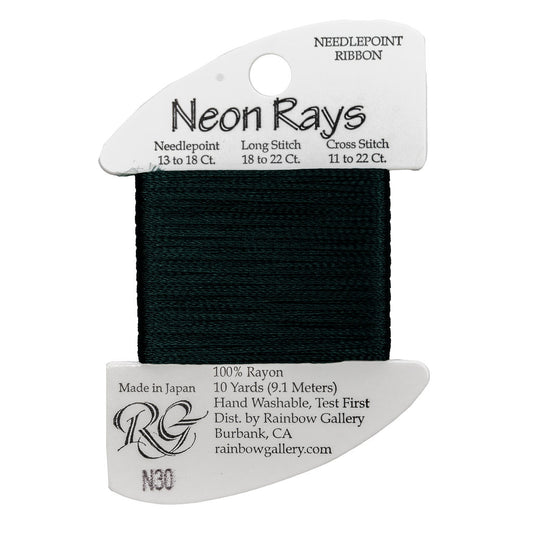 Neon Rays N30 Dark Forest Green
