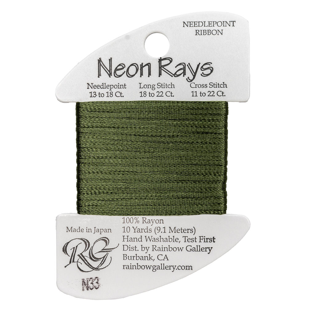 Neon Rays N33 Loden Green