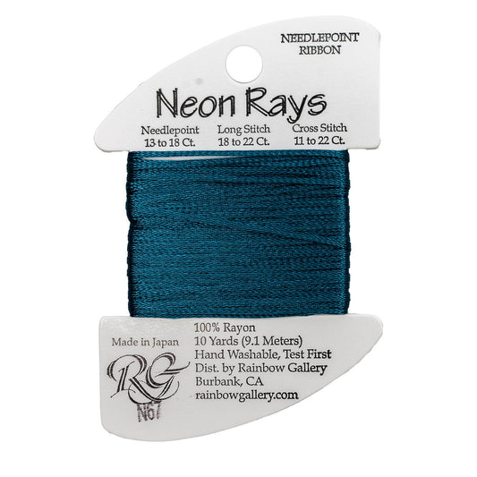 Neon Rays N67 Dark Teal