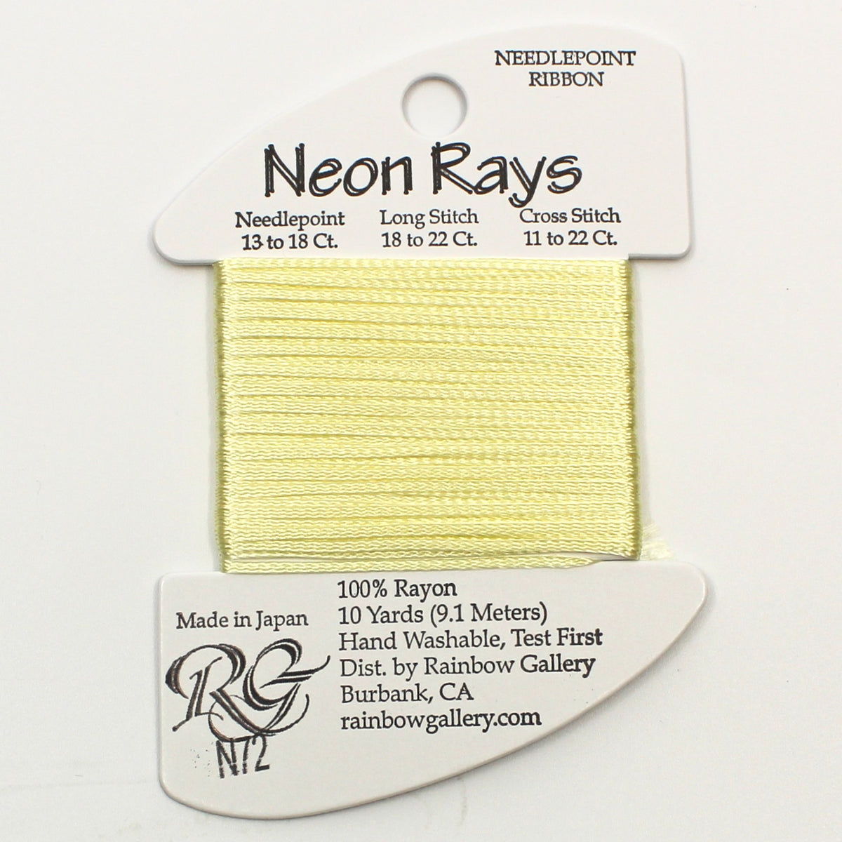 Neon Rays N72 Pale Yellow