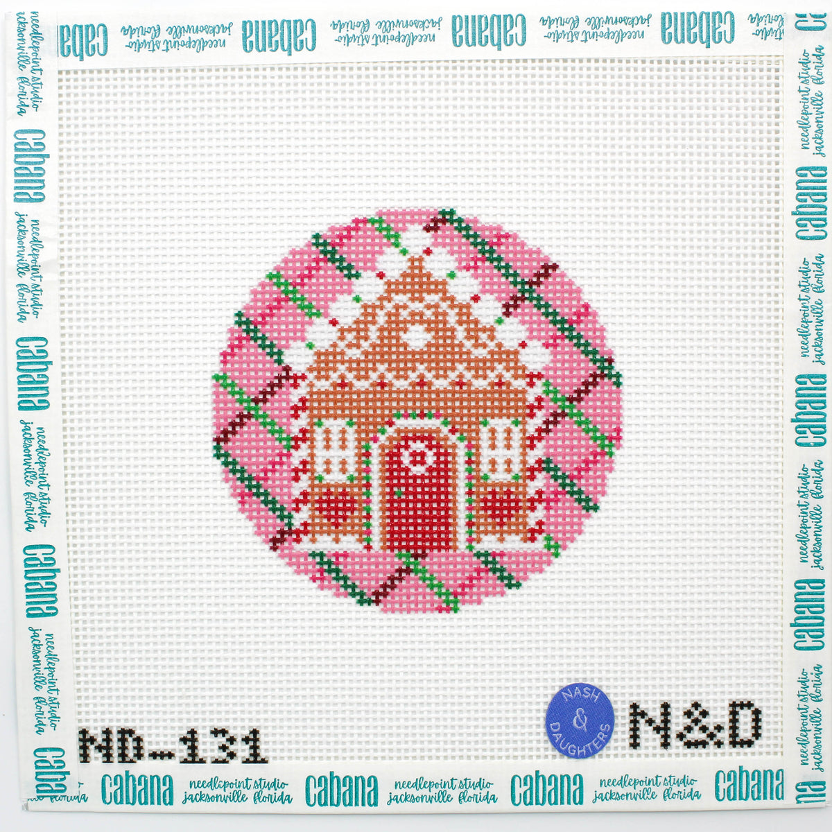 Gingerbread House Round