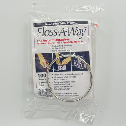 Floss-A-Way Bags 100 Pack