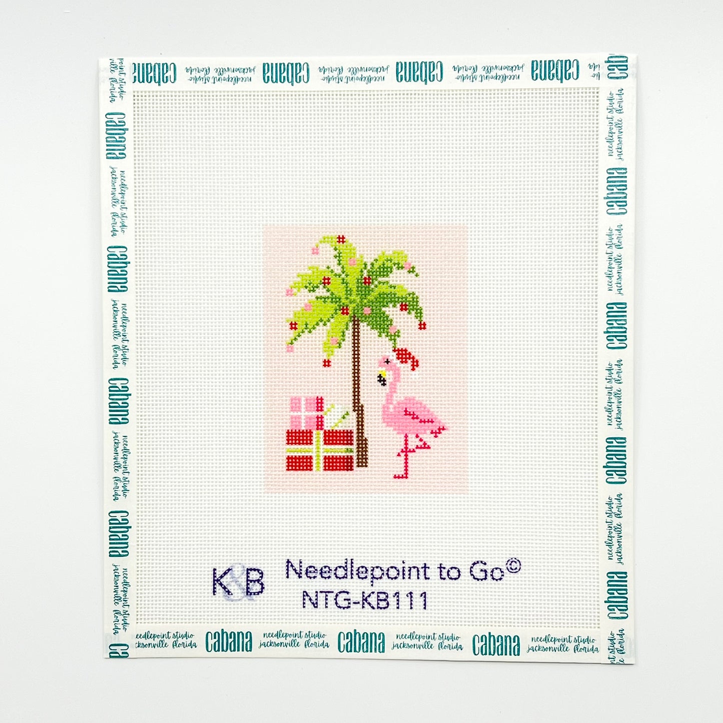 PB Christmas - Palm Tree & Flamingo