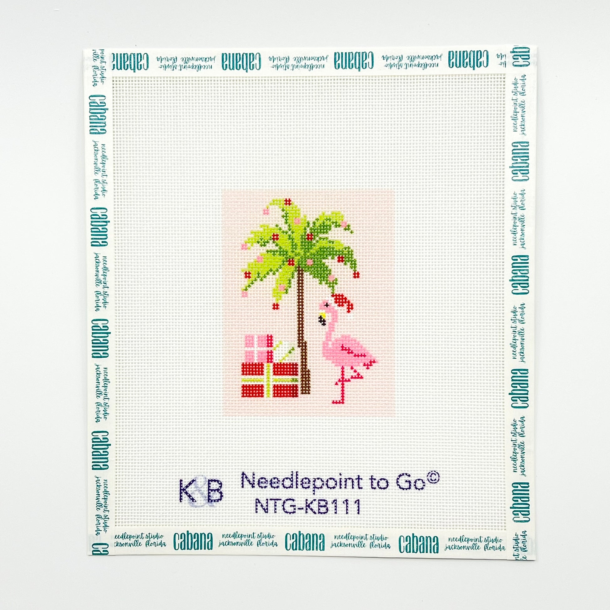 PB Christmas - Palm Tree & Flamingo