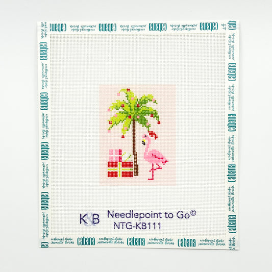 PB Christmas - Palm Tree & Flamingo