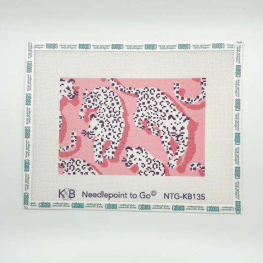 Leopard Clutch - Pink