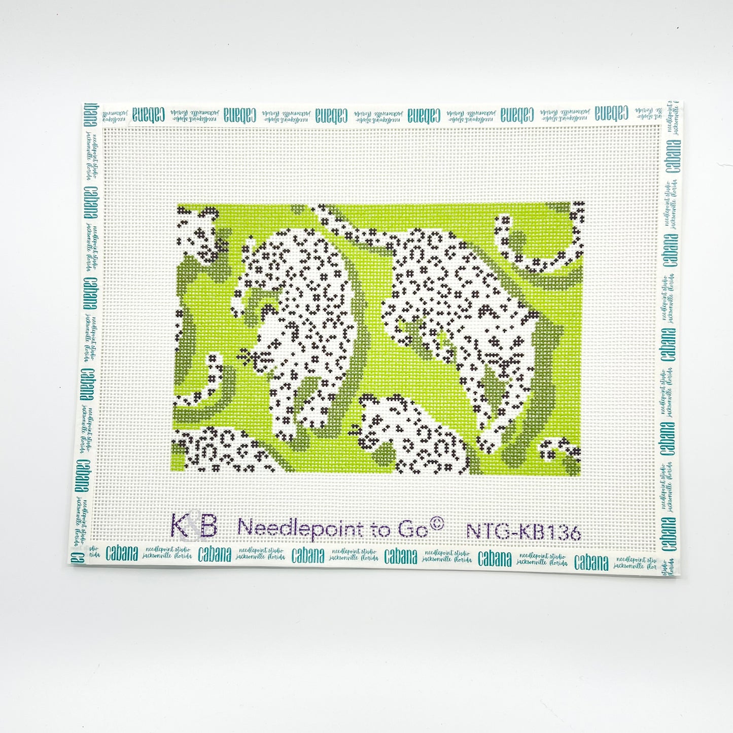 Leopard Clutch - Green