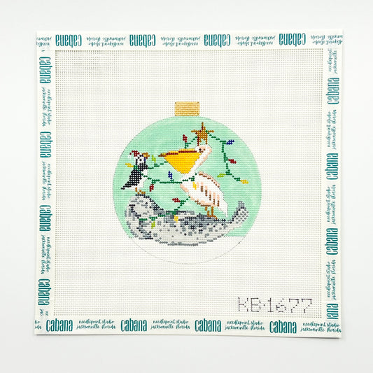 Festive Sea Friends - Seal, Puffin, Pelican
